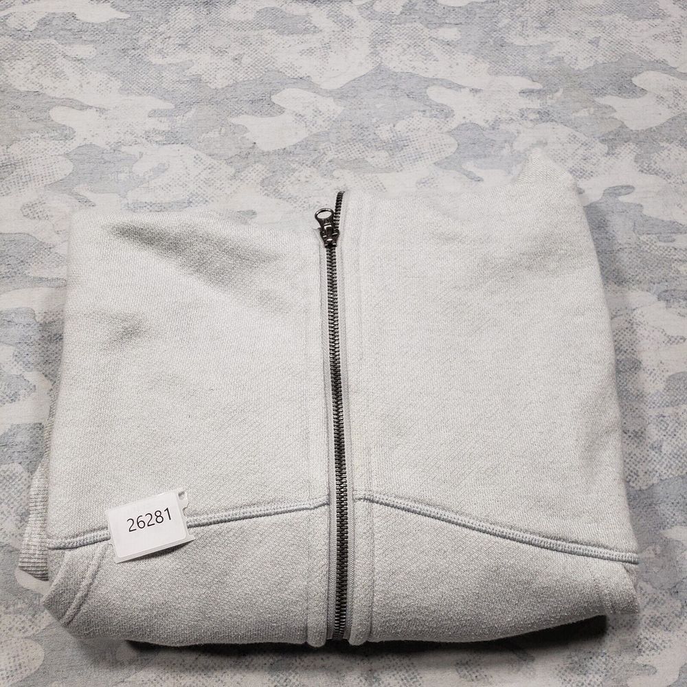 Lululemon Light Gray Zip-Up Hoodie Size 6 - Picture 8 of 10